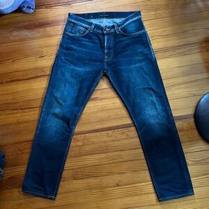 Nudie Jeans Fearless Freddie in Indigo Shadow (33)